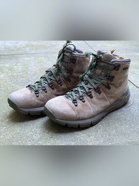 Danner Mountain 600 suede hiking boots (retro, gorp)